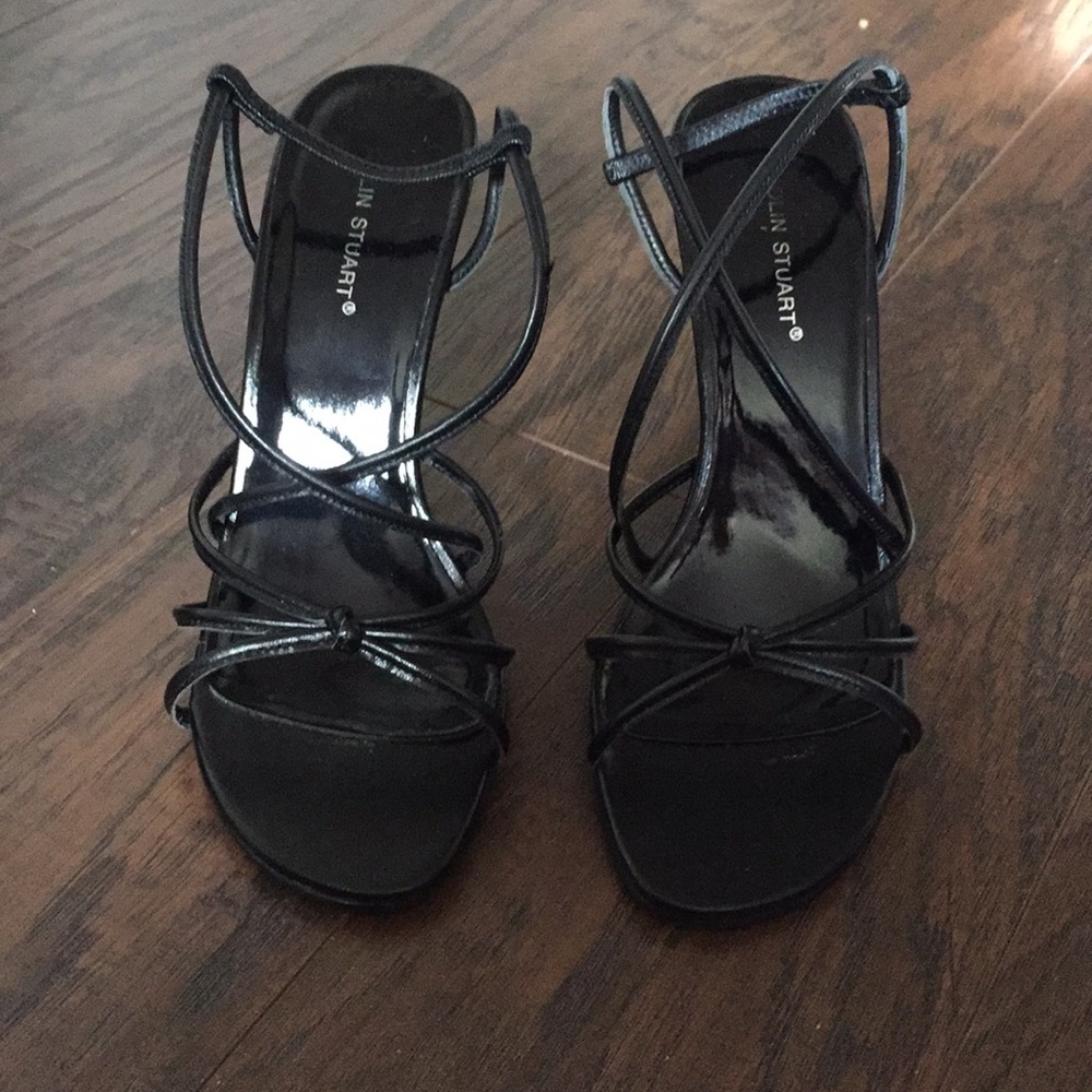 Colin Stuart Leather Strappy Heel